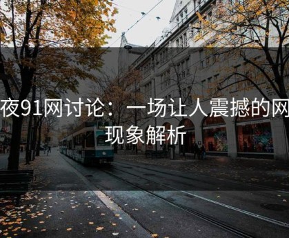 深夜91网讨论：一场让人震撼的网络现象解析